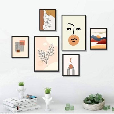 Download file File tranh treo bộ 6 tấm tối giản Minimalist Art TT3266 (gốc) cho xưởng in