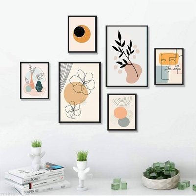 File gốc File tranh treo bộ 6 tấm tối giản Minimalist Art TT3272 (phiên bản chuẩn) để in ấn