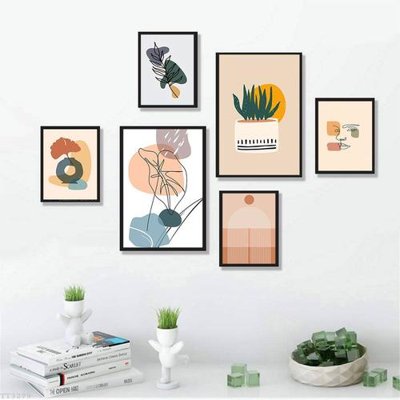 Tải về file tranh gốc File tranh treo bộ 6 tấm tối giản Minimalist Art TT3279 (để in quảng cáo)