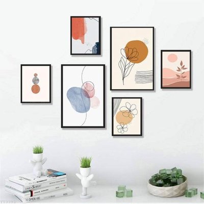 File in ấn File tranh treo bộ 6 tấm tối giản Minimalist Art TT3392 (bản gốc) từ file gốc