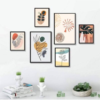 File gốc File tranh treo bộ 6 tấm tối giản Minimalist Art TT3415 cho in ấn và thiết kế