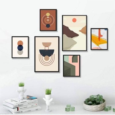 Download file File tranh treo bộ 6 tấm tối giản Minimalist Art TT3447 (gốc) in mica ốp bếp