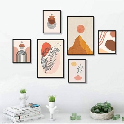 File gốc File tranh treo bộ 6 tấm tối giản Minimalist Art TT3463 (cho in ấn) từ kho Filetranh