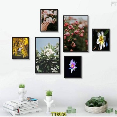 File gốc File tranh bộ 6 tấm TT80006 (phiên bản chuẩn) để in ấn