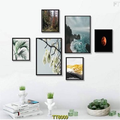 Tải file File tranh bộ 6 tấm TT80009 (ảnh gốc) in tráng gương