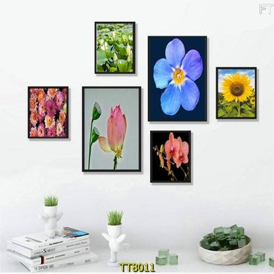 File gốc File tranh bộ 6 tấm TT80011 (phiên bản chuẩn) để in ấn