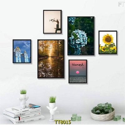 File tranh File tranh bộ 6 tấm TT80015 (gốc) chủ đề động vật