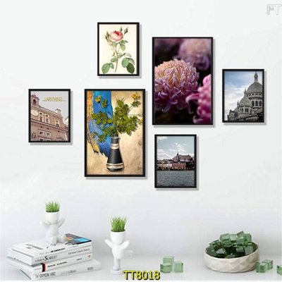 Tải file gốc File tranh bộ 6 tấm TT80018 (bản PSD) chỉnh sửa được