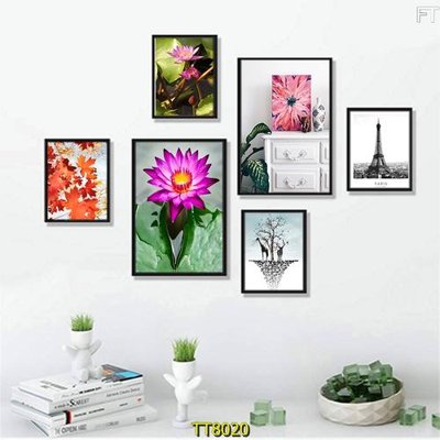 Tải file File tranh bộ 6 tấm TT80020 (gốc) in trên mọi chất liệu