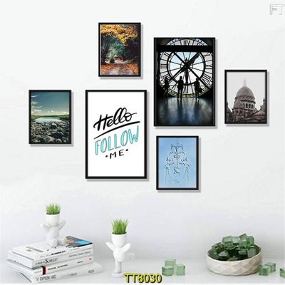 Chi tiết file tranh tráng gương File tranh bộ 6 tấm TT80030 (ảnh gốc)