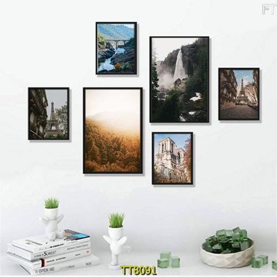 Tải file File tranh bộ 6 tấm TT80091 (gốc) làm file thiết kế