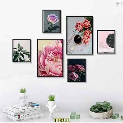 File tranh PSD File tranh bộ 6 tấm TT80111 chất lượng cao