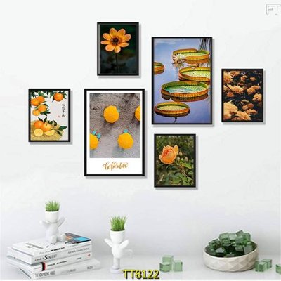 Tệp tin gốc File tranh bộ 6 tấm TT80122 (chất lượng cao) File tranh bộ 6 tấm TT80122