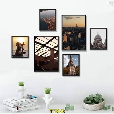 File gốc File tranh bộ 6 tấm TT80148 (thiết kế) cho in ấn