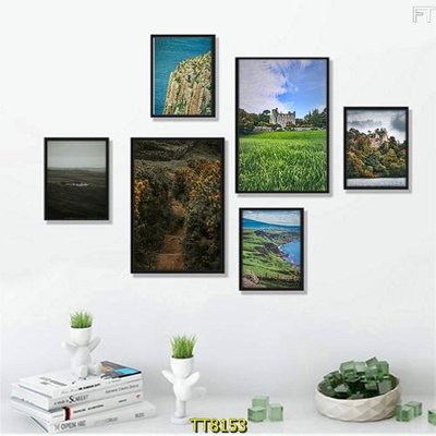 Download file gốc File tranh bộ 6 tấm TT80153 (in mica) trang trí