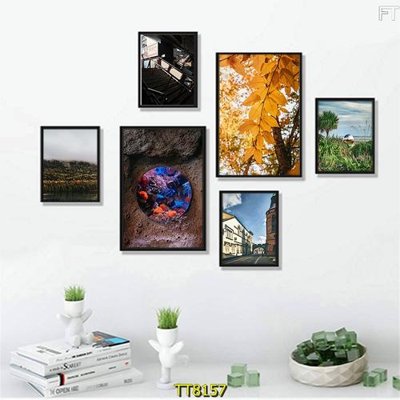 Download file tranh File tranh bộ 6 tấm TT80157 (file gốc PSD)