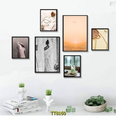 File tranh File tranh bộ 6 tấm TT80160 (gốc) chủ đề thành phố