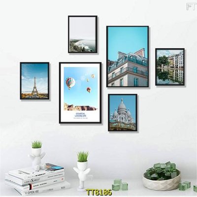 File in ấn chuyên nghiệp File tranh bộ 6 tấm TT80186 (file gốc)