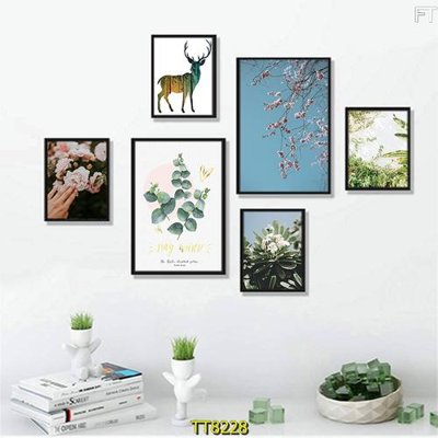 Tải file File tranh bộ 6 tấm TT80228 (gốc) chủ đề phong thủy