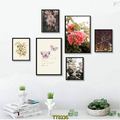 Download file gốc File tranh bộ 6 tấm TT80236 (in mica) trang trí