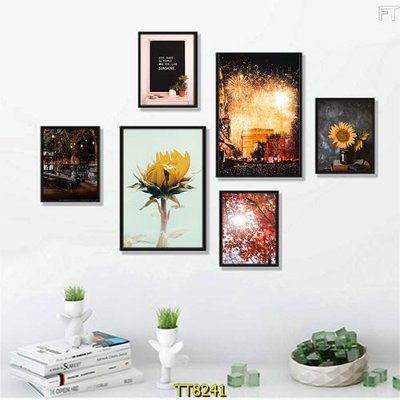 Chi tiết file tranh tráng gương File tranh bộ 6 tấm TT80241 (ảnh gốc)