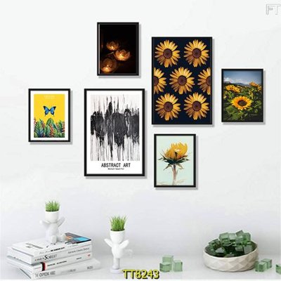 File gốc File tranh bộ 6 tấm TT80243 (chủ đề hiện đại) trang trí