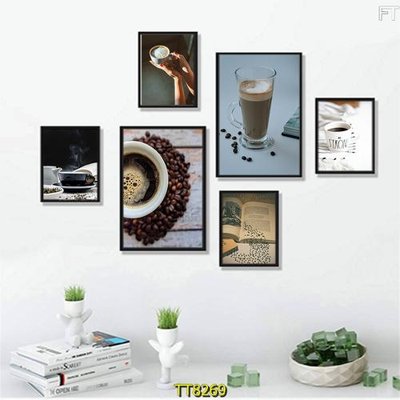 File in trần File tranh bộ 6 tấm TT80269 (file gốc) hoa văn 3D