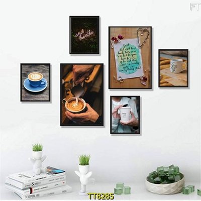 File gốc File tranh bộ 6 tấm TT80285 (in 3D) cho trang trí