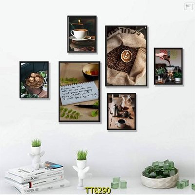 File gốc in ấn File tranh bộ 6 tấm TT80290 độ phân giải cao