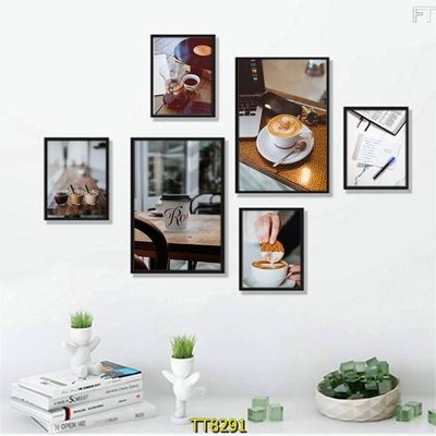 File PSD File tranh bộ 6 tấm TT80291 (gốc) nhiều lớp (multi-layer)