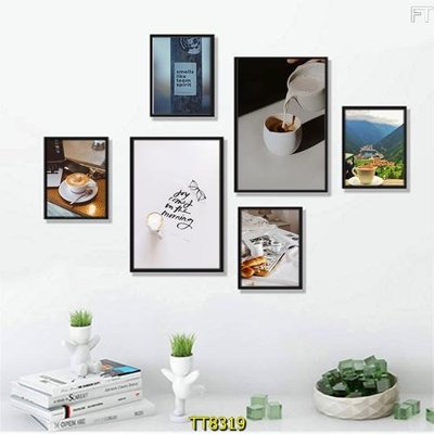 File PSD File tranh bộ 6 tấm TT80319 (nguyên bản) cho thiết kế