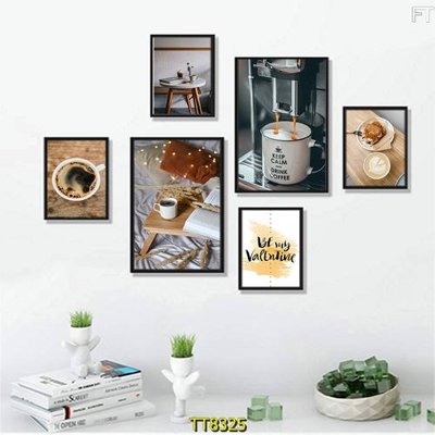 File PSD File tranh bộ 6 tấm TT80325 (bản gốc) đã tách nền