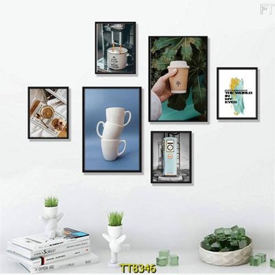 File tranh File tranh bộ 6 tấm TT80346 (file gốc) chủ đề phong thủy