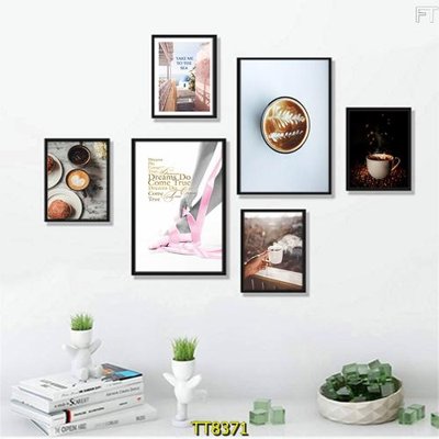 File ảnh File tranh bộ 6 tấm TT80371 (gốc) in biển hiệu