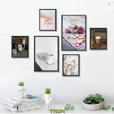 File gốc in ấn File tranh bộ 6 tấm TT80374 độ phân giải cao