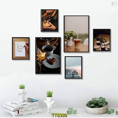 Download file File tranh bộ 6 tấm TT80380 (gốc) in mica ốp bếp