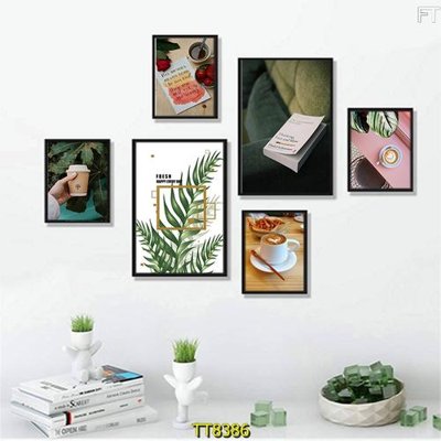 File gốc File tranh bộ 6 tấm TT80386 (in ấn) màu sắc trung thực