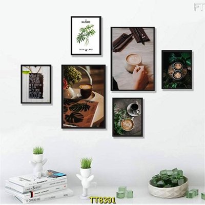 File PSD File tranh bộ 6 tấm TT80391 (bản gốc) chất lượng nhất