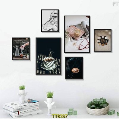 Tải file File tranh bộ 6 tấm TT80397 (PSD) cho in tranh 3D