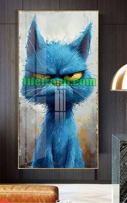 Hình ảnh file gốc in lụa File gốc in bộ tranh decor treo tráng gương canvas TTH31