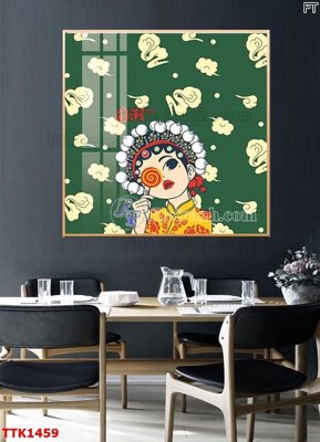 Tải file tranh gốc File bộ tranh treo tường decor TTK1459 chất lượng cao