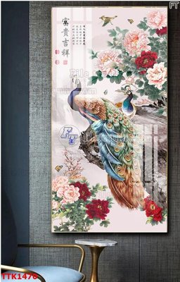 File tranh File bộ tranh treo tường decor TTK1470 (bản gốc) treo tường