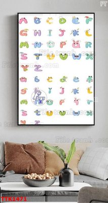 Download file gốc File bộ tranh treo tường decor TTK1471 (in mica) trong suốt