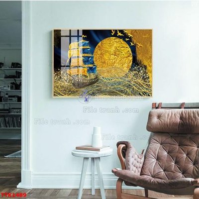 File in mica File bộ tranh treo tường decor TTK1489 (ảnh gốc) đẹp