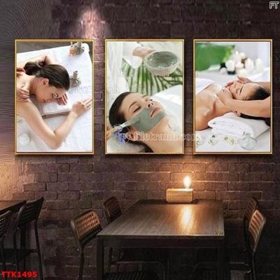 File ảnh File bộ tranh treo tường decor TTK1495 (gốc) in quảng cáo ngoài trời
