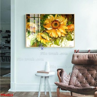 File gốc File bộ tranh treo tường decor TTK1513 (in tráng gương) hiện đại
