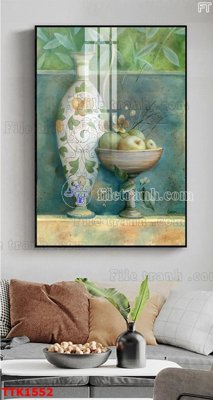File in ấn cao cấp File bộ tranh treo tường decor TTK1552 (file gốc)
