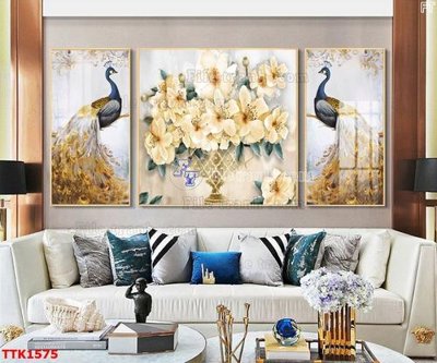 Mua file tranh gốc File bộ tranh treo tường decor TTK1575 tại Filetranh.com