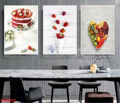 File tranh in trần File bộ tranh treo tường decor TTK1577 (ảnh gốc siêu nét)