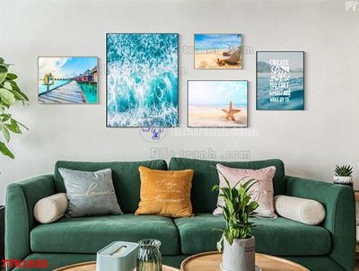 File gốc File bộ tranh treo tường decor TTK1620 (trang trí) phòng làm việc